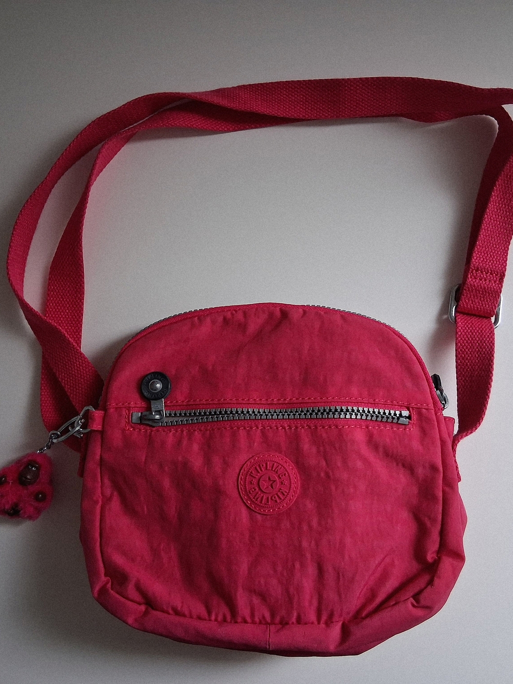 Red Crossbody Shoulder Bag - Unbranded